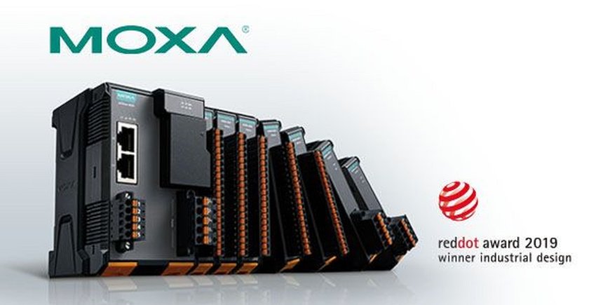 Řídicí jednotky a I/O moduly řady ioThinx 4500 od firmy Moxa získaly ocenění Red Dot Award: design výrobku 2019